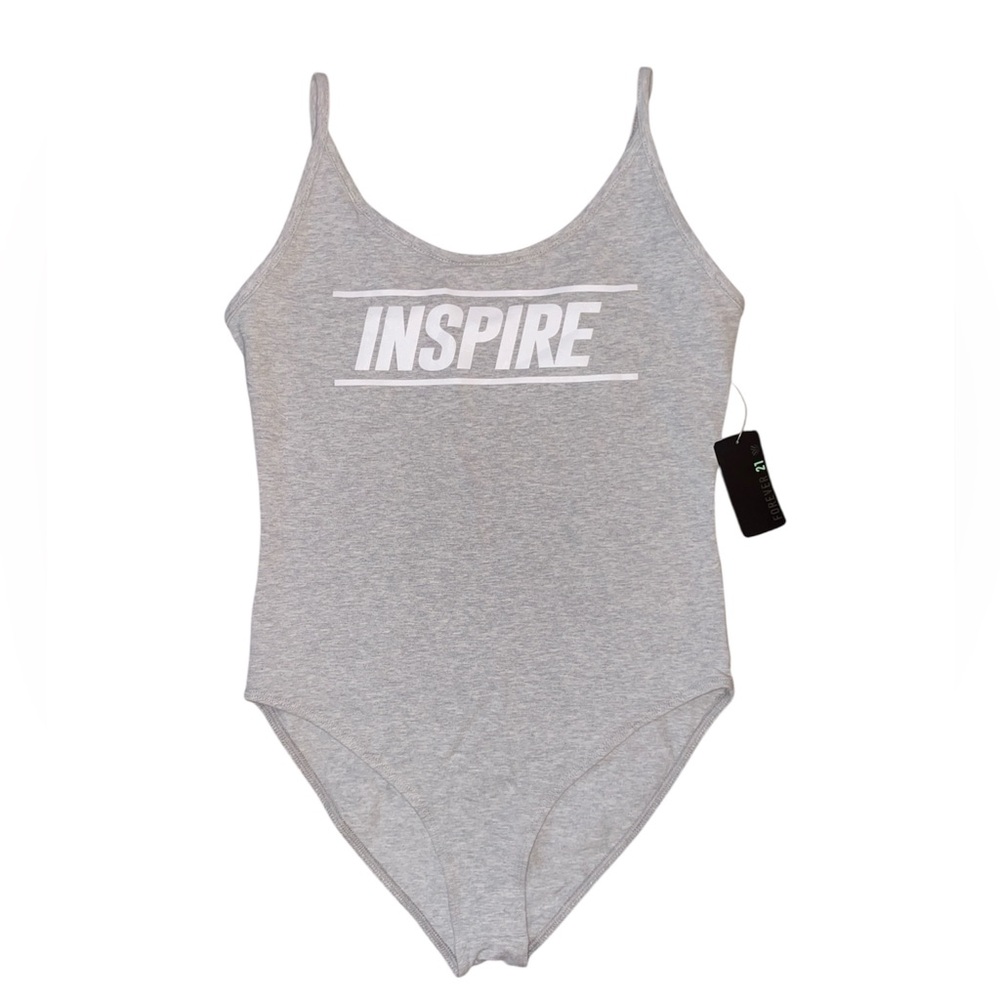 🩷 3 for $25 Forever 21 Gray bodysuit